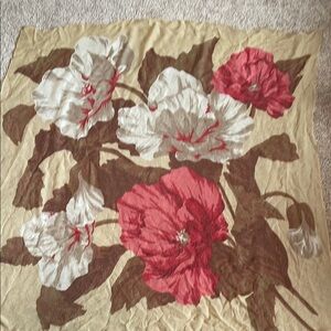 Ann Taylor floral scarf.